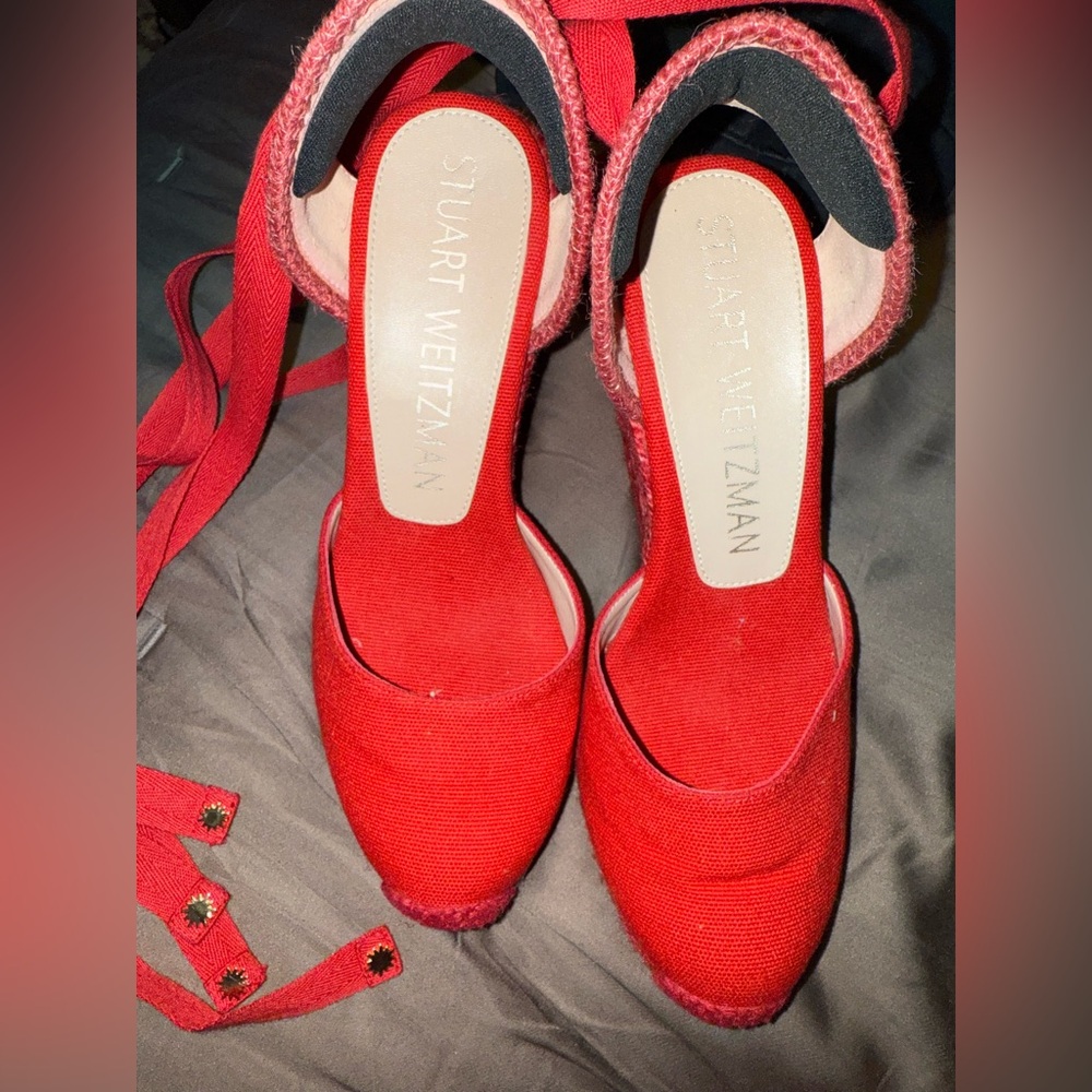 Stuart weitzman MARGUERITA ESPADRILLE WEDGE - Picture 7 of 10